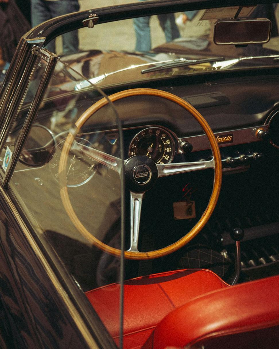 Mercedes vintage interior restoration