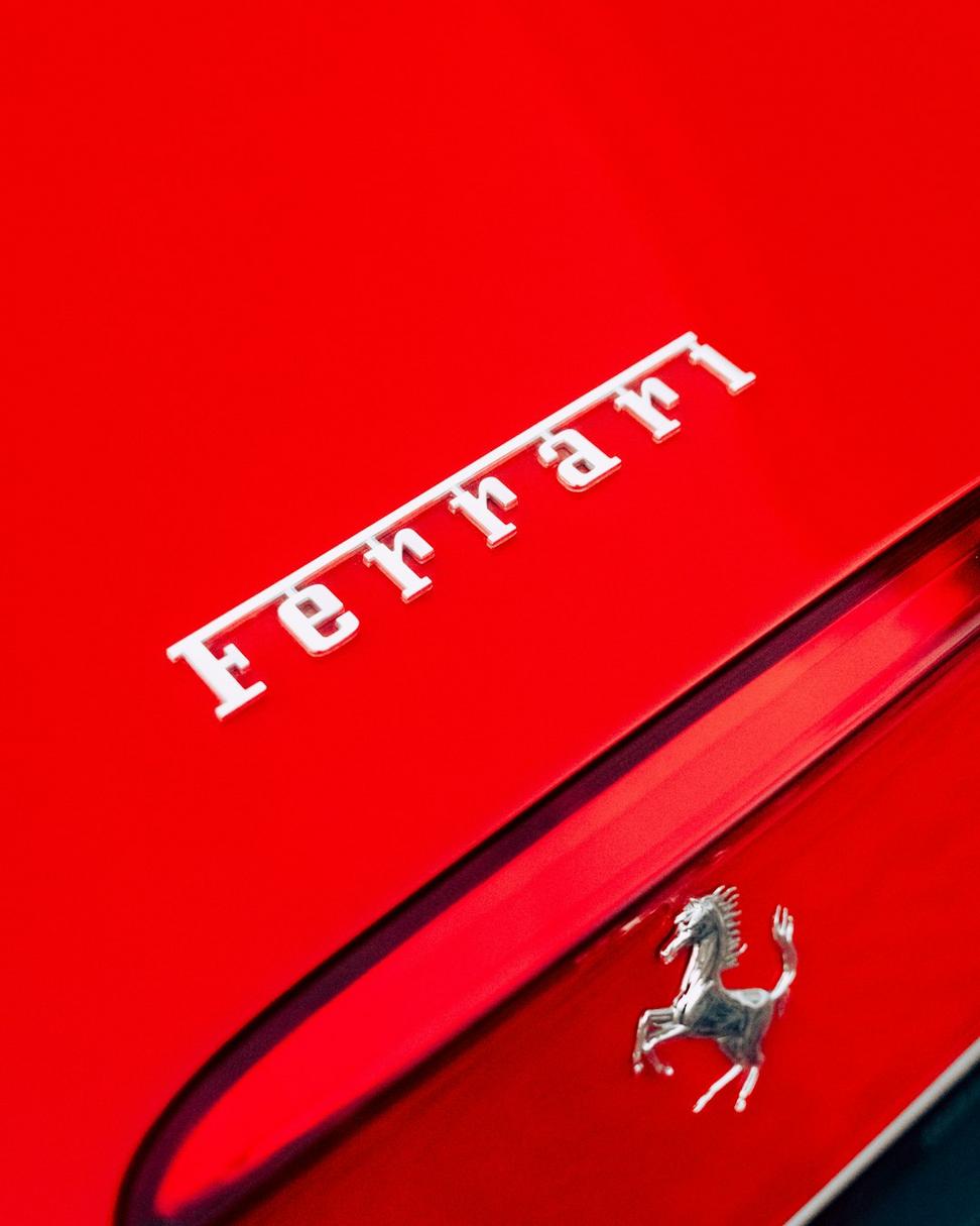 Ferrari exhaust installation